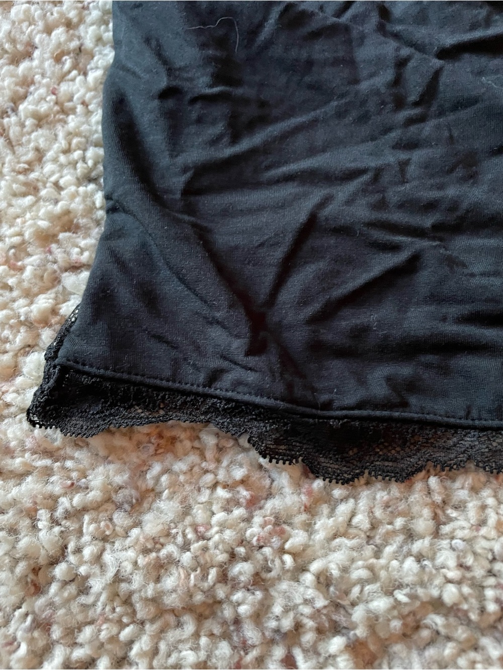 BNWT VICTORIA’S SECRET Black Lace-Trim Camisole & Short Sleep Set Size XS - Picture 3 of 11